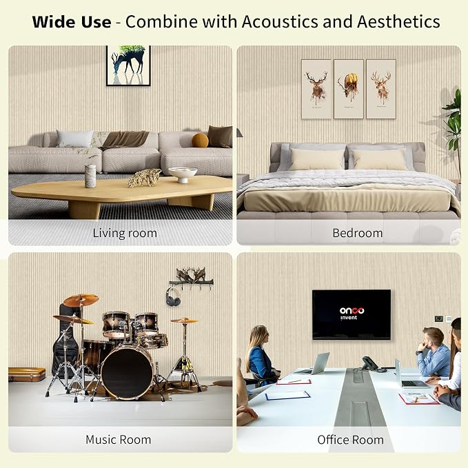 Acoustic Panels, 10 Pack Sound Panels Noise Reducing - Image 3