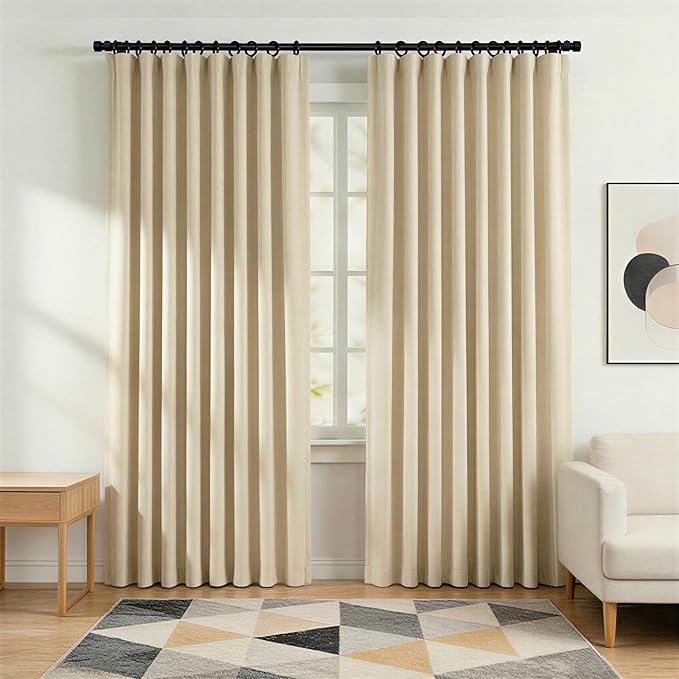 hoeflife Blackout Curtains for Bedroom Room Darkening Curtains for Living Room by Hoeflife