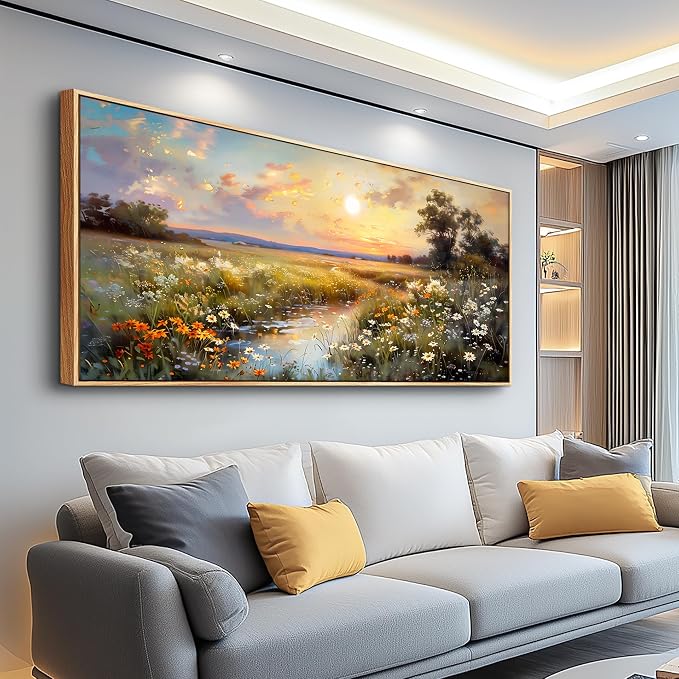 hyidecorart Large Framed Wall Art, Landscape Wall Art, Nature Wall Decor - Image 2
