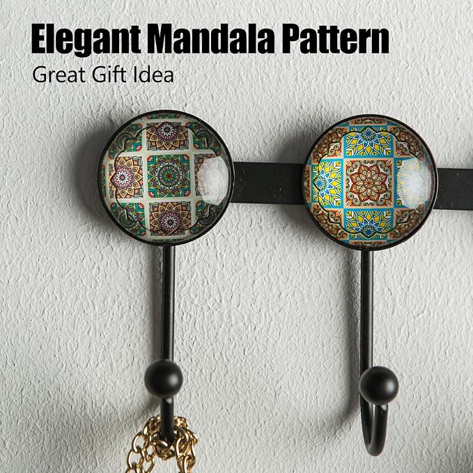 Boho Coat Rack Wall Mounted - Image 7