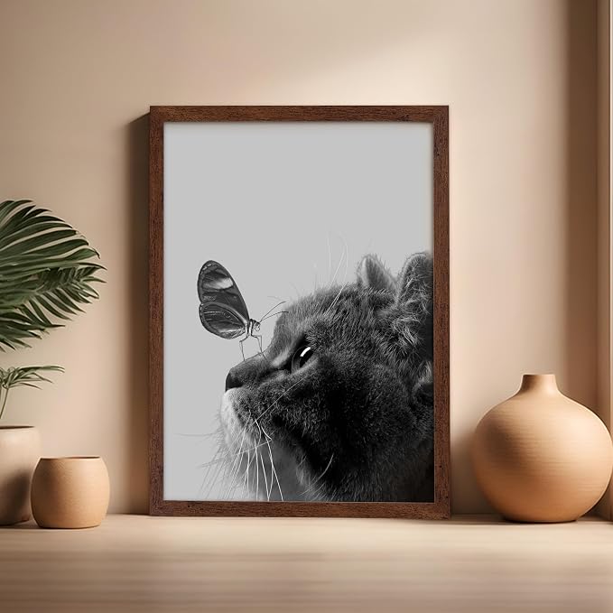 Poster Master Butterfly on Cat Print - Image 5