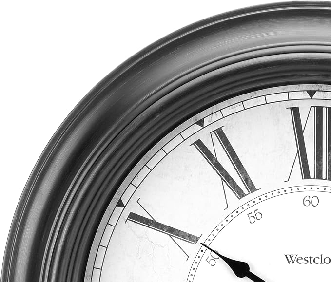 Westclox 24 inch Traditional Wall Clock Battery-Operated Clock - Image 4