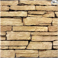 3D Peel and Stick Faux Stone Wall Panels 11.8" x 11.8" 10-Pack, Stone-Look Wall by SMOOSTIKCDECOR