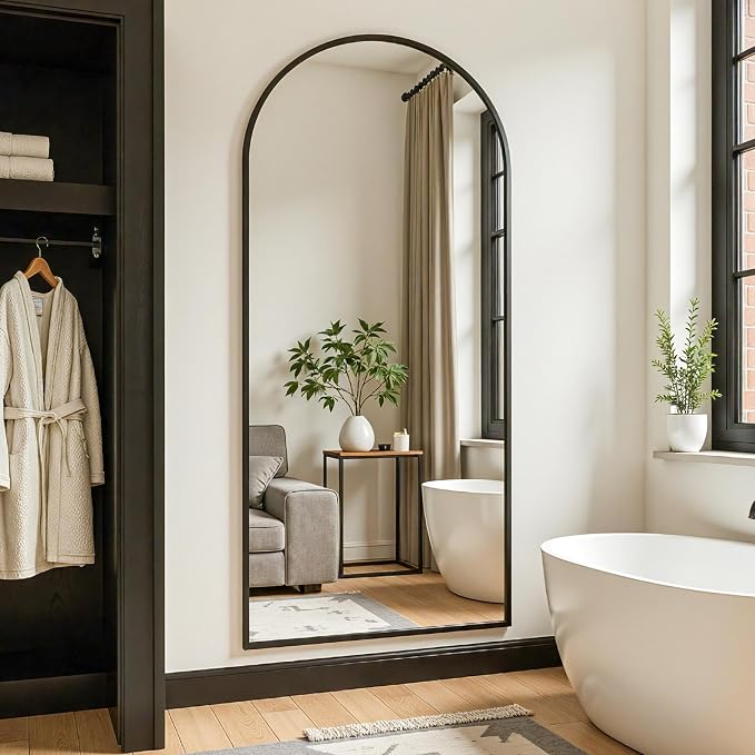 Full Length Mirror, Oversized Floor Mirrors, Leaning Free Standing Mirrors - Image 3
