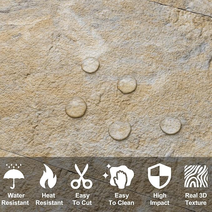 AULIGET 100-Piece Peel and Stick Backsplash Wall Tiles, Laundry Room - Image 3