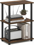 Furinno Turn-N-Tube Storage Shelves, 3-Tier Open Frame Book Shelf, Standing by Furinno-FitsYourSpaceFitsYourBudget