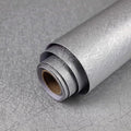 Abyssaly Grey Peel and Stick Wallpaper, Embossed Self Adhesive Silver Gray by Abyssaly