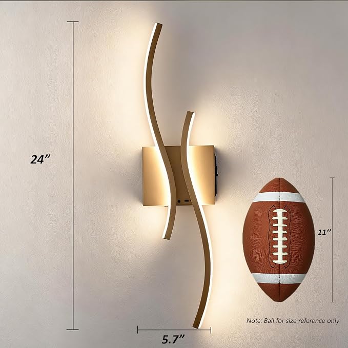 Battery Operated Wall Sconce - Image 6