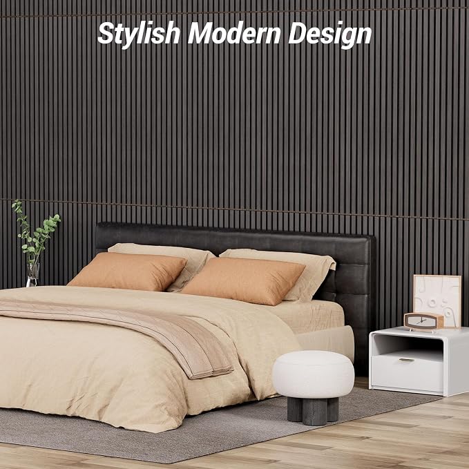 TONOR 4-Pack Acoustic Wood Veneer Wall Panels, 47.2” * 23.6” * 0.74” 3D - Image 7