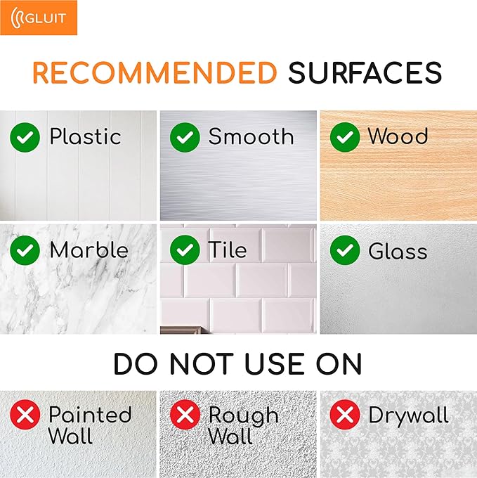 GLUIT Adhesive Large Wall Hooks - Image 3