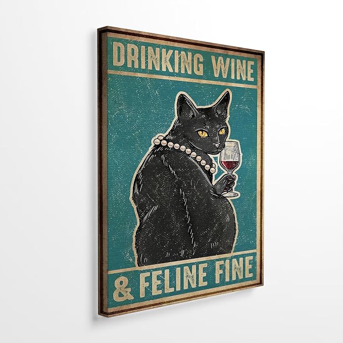 DIHSIEG Inspirational Canvas Wall Art funny bathroom wall art Print Poster by DIHSIEG