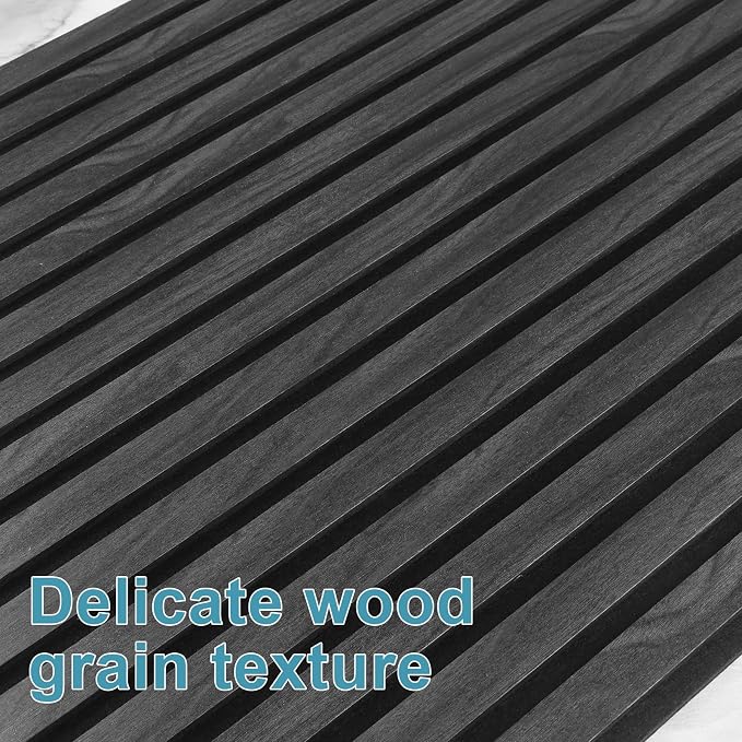 Wood Slat Acoustic Wall Panels-3D Fluted Sound Absorbing Panel - Image 6