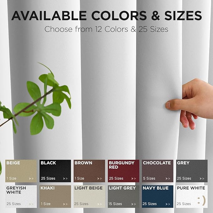 Joydeco Blackout Door Curtain for Doorway Privacy 84 Inches Long, Grommet - Image 7