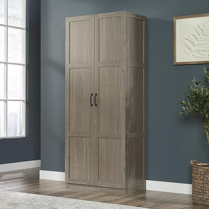 Sauder Select 71" Storage Cabinet, Pantry Cabinet Kitchen Storage - Image 2