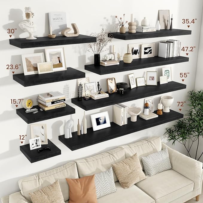 Vivelove 2" Thick Floating Shelves - Image 6