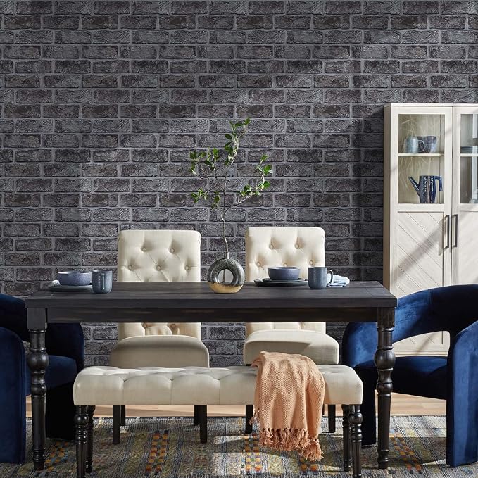 Commomy 3D Brick Wall Panels Peel and Stick - Image 9