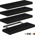 QEEIG Floating Shelves for Wall Bathroom Shelf Bedroom Kitchen Living Room by QEEIG