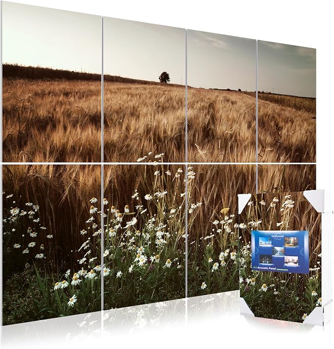 Mollywell Art Acoustic Panels, Sound Proofing, Wall Decoration, Suitable by Mollywell