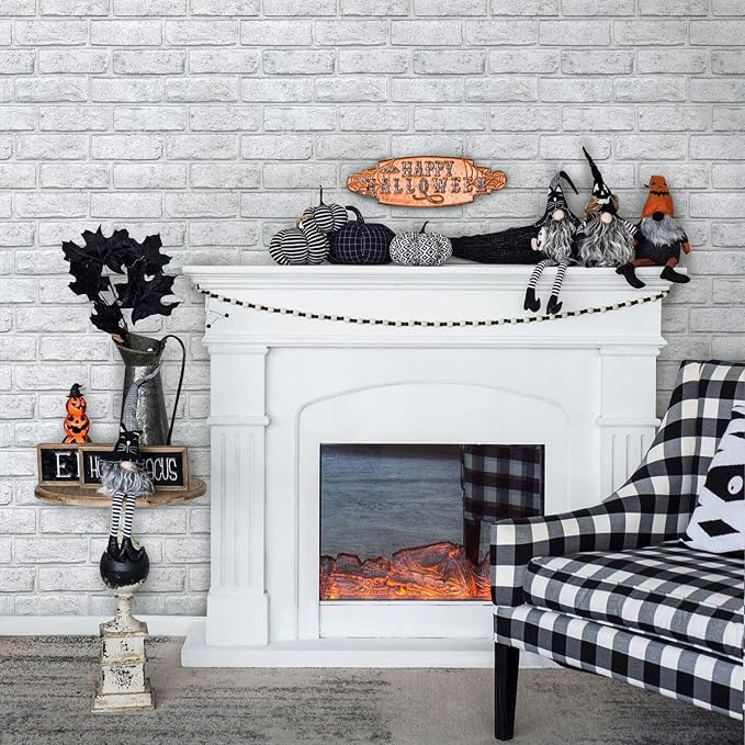 COMSTICKC 3D Faux White Brick Wall Panels Peel and Stick Wall Stickers - Image 7