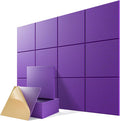 12 Pack Self-Adhesive Acoustic Panels, Soundproof Wall Panels by Lebenforce