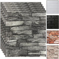 30PCS 3D Wall Panels Peel and Stick Foam, Self-Adhesive Decorative 3D Brick by SYYKDEF
