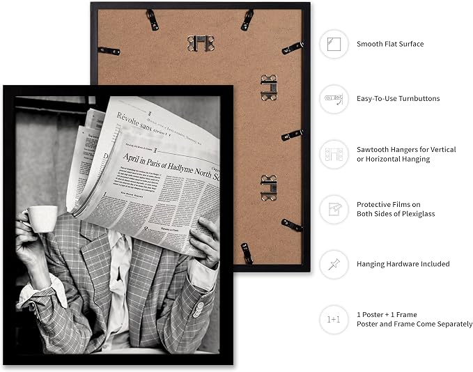 Poster Master Woman Reading Newspaper - Image 2