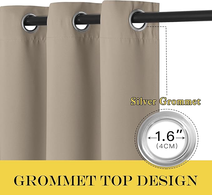 NICETOWN Blackout 84 inch Curtains - Image 5