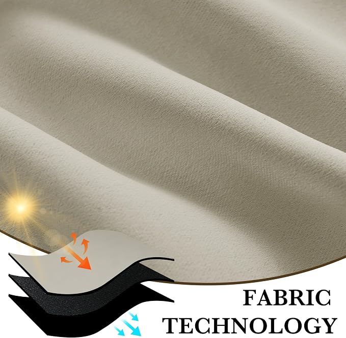 RYB HOME 100% Blackout RV Camper Curtains, Thermal Insulated Total Room - Image 7
