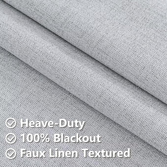 IGEMAEVE Blackout Curtains 90 Inches Long - Image 3
