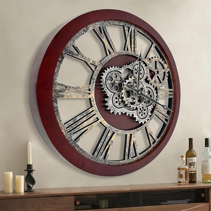 HOIBAI Large Wall Clock, Wall Clocks - Image 2