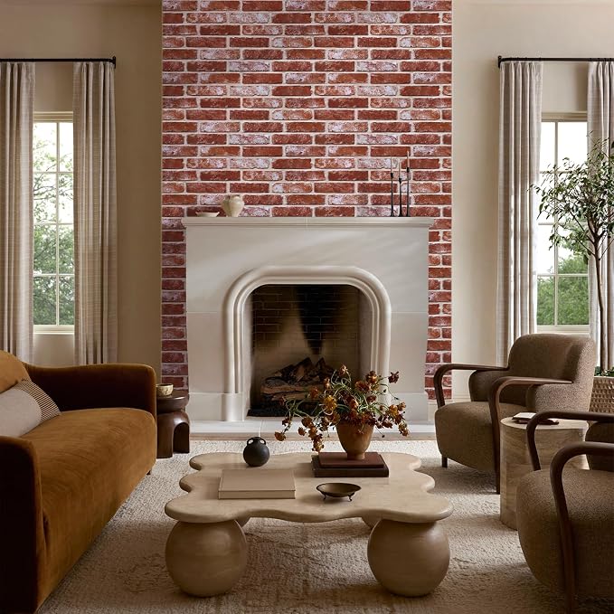 Commomy Faux Brick 3D Wall Panels - Image 2