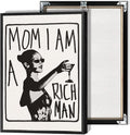 Mom I Am A Rich Man Aesthetic Retro Music Goblet Poster Feminist canvas Wall by Liyark