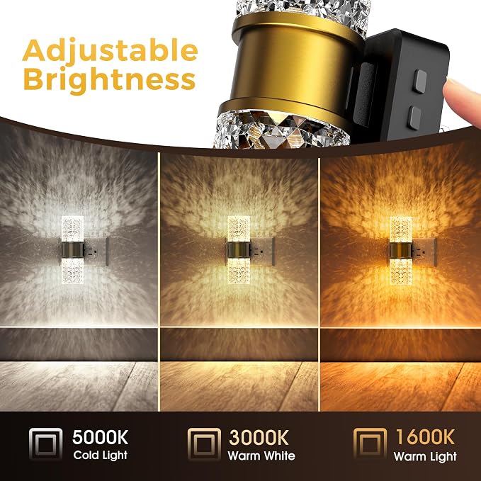 L LOHAS LED Night Light, Modern Night Lights Plug into Wall, 2 Pack - Image 3