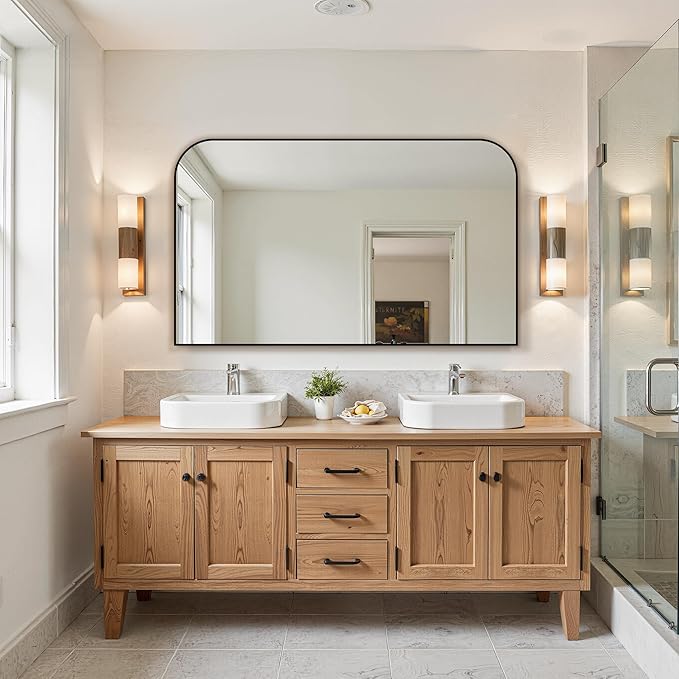 Delma Bathroom Vanity Mirror, Living Room, Entryway Decor - Image 2