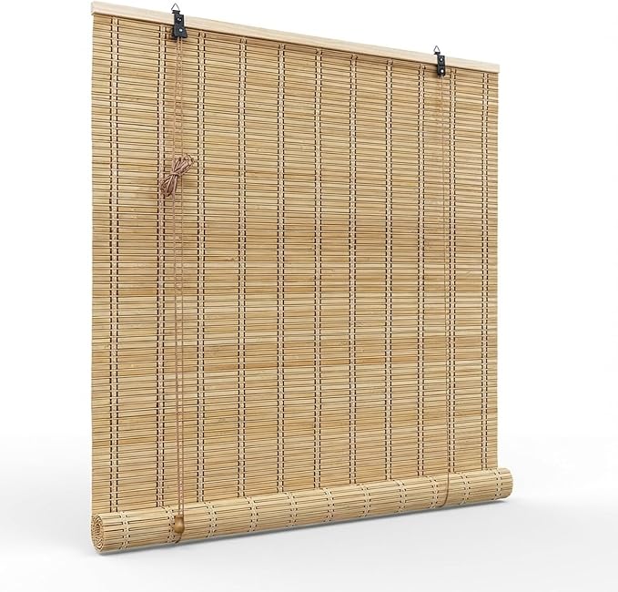 Bamboo Blinds for Interior Windows, Custom Bamboo Shades for Indoor Windows by Unknown