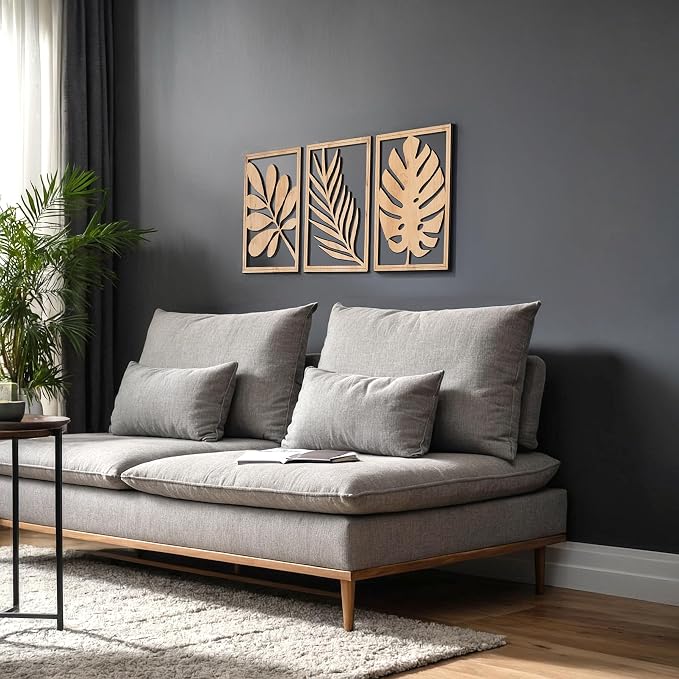 qmmp Modern Wooden Wall Sculptures - Image 8