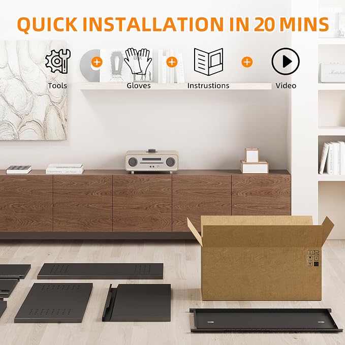 Metal Garage Wall Cabinet with 1 Door, 13.78'' Wide Wall Mounted Tool Cabinets - Image 9
