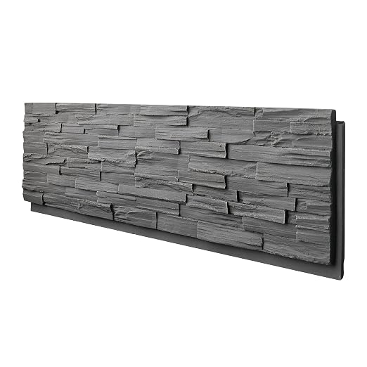 ROOMTEC 1-Pack Faux Stone Wall Covering Panels by ROOMTEC