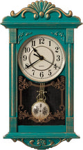 Clockswise Vintage Grandfather-Style Wall Clock by Clockswise