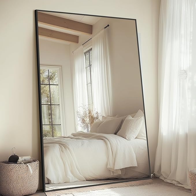 Large Mirror Full Length 72"X44", Oversized Floor Mirror - Image 3
