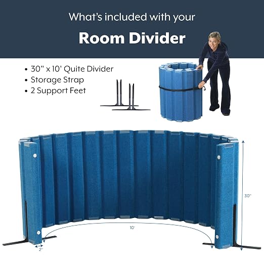 Angeles 30" x 10' Quiet Divider - Image 3