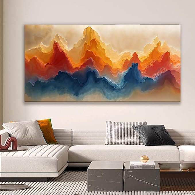 Suconvng Large Abstract Wall Art - Image 6