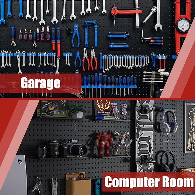 Peg Board 8 Pack Metal Pegboard Panels - Image 8