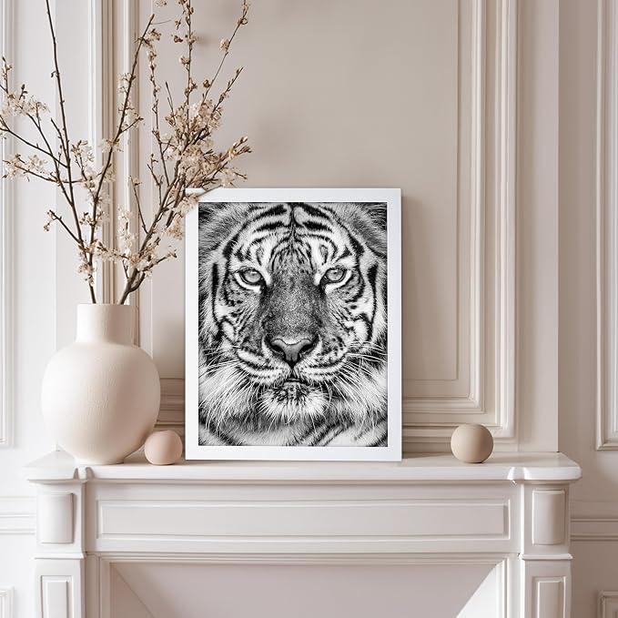 Poster Master Vintage Tiger Face Print - Image 5