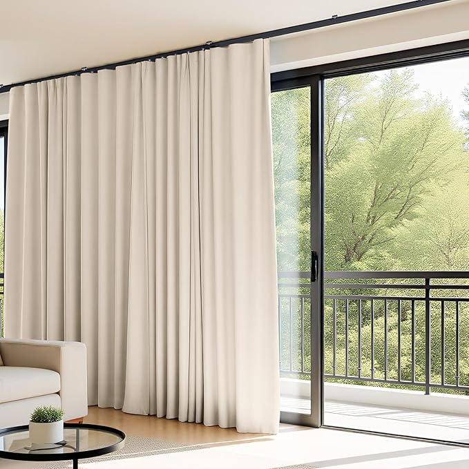 Room Divider Curtains Flexible Ceiling Tracks Set Curtain Track Ceiling Mount - Image 2