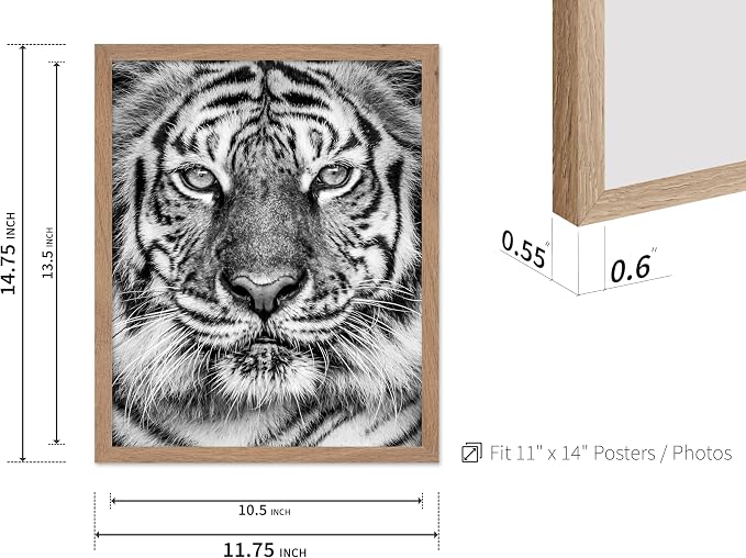 Poster Master Vintage Tiger Face Print - Image 3