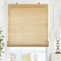 LazBlinds Cordless Bamboo Blinds, Roll Up Shades by LazBlinds