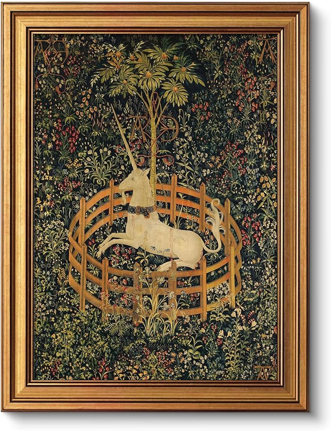 VIYYIEA Vintage Gold Framed Wall Art by VIYYIEAART