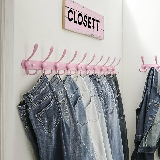 Dseap Coat Rack Wall Mount - Image 4
