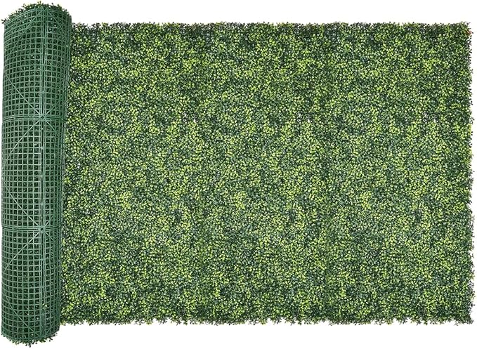 VEVOR Artificial Grass Wall Panels, 60 x 120 inch, Milan Grass Greenery Boxwood by VEVOR